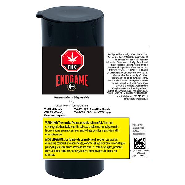 Endgame - Banana Mello Disposable Vape image 3