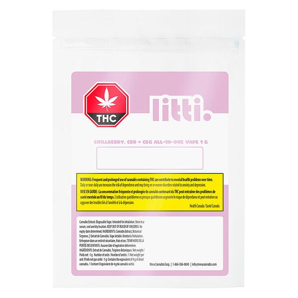 LITTI. - Chillberry CBD + CBG All-in-One image 2