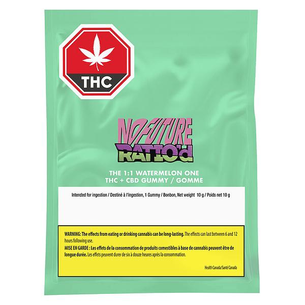No Future - Ratio'd - the 1:1 Watermelon One Gummie image 2