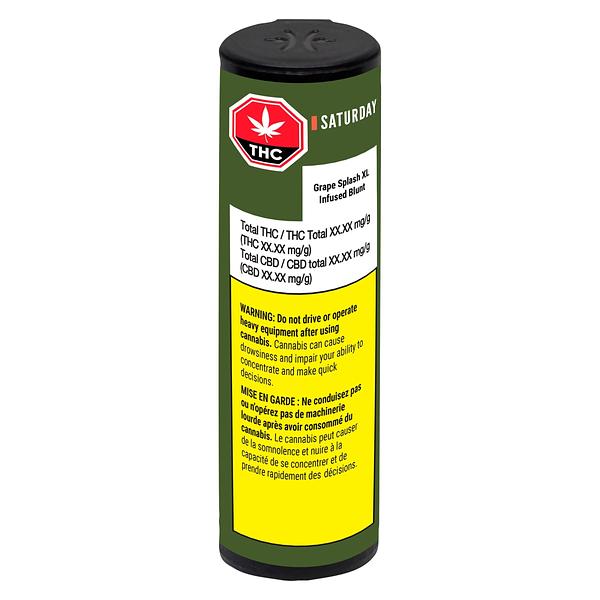 Saturday - Grape Splash XL Infused Blunt Pre-Roll image 2