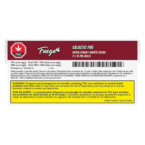 Fuego - Galactic Fire Sativa Pre-Roll image 3