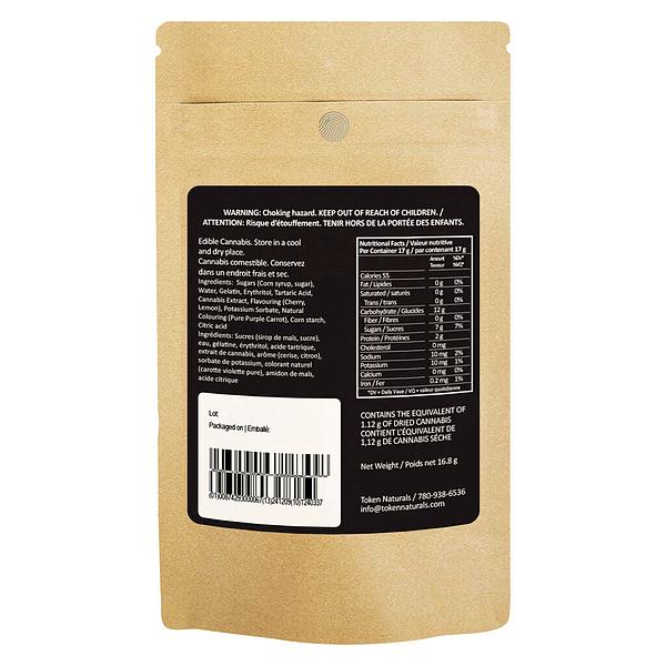 Rgb - RED - Cherry Lemonade Hash Rosin THC CBG Gummies image 3