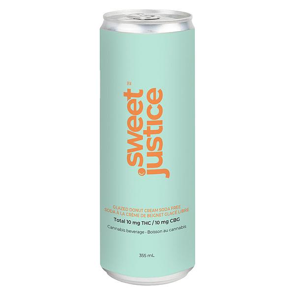 Sweet Justice - Glazed Donut Cream Soda Free Thc:Cbg image 1