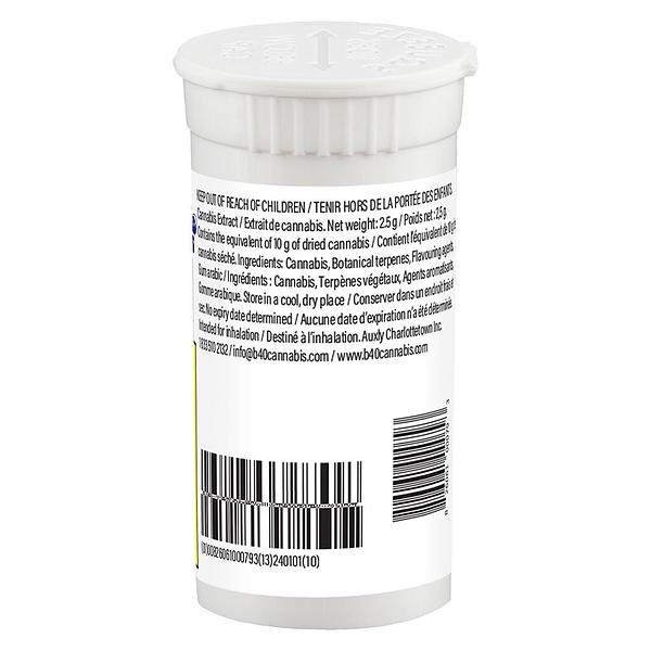 Back Forty - Frosted Icicles Infused Pre-Roll - Peach Lemonade image 3