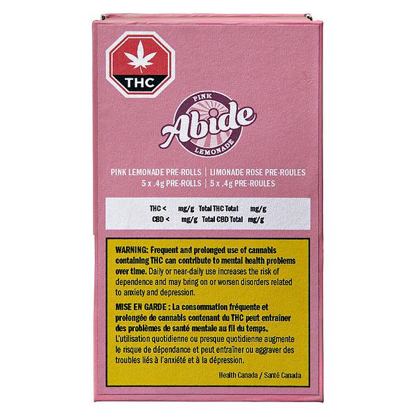 Abide - Pink Lemonade Pre Roll image 2