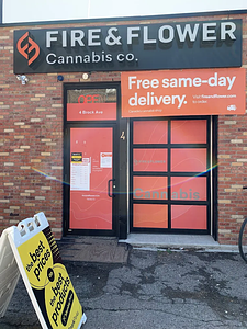 Fire & Flower Cannabis Co. - Toronto Parkdale store front