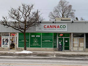 Cannaco The Cannabis Company - Alliston store front