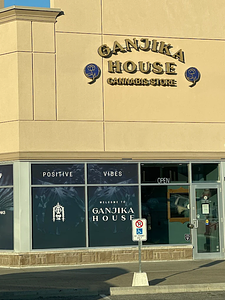 Ganjika House - Oshawa store front