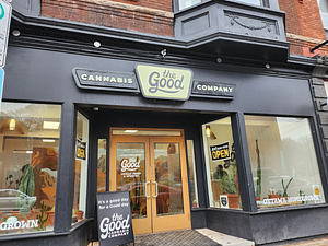 The Good Cannabis Company store front