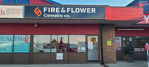 Fire & Flower Cannabis Co. - Sherwood Park Wye store front
