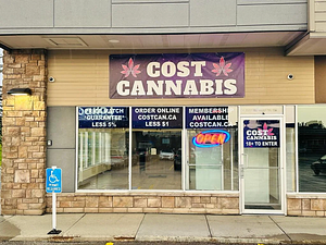 Cost Cannabis - Calgary store front