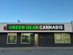 Green Gear Cannabis store front