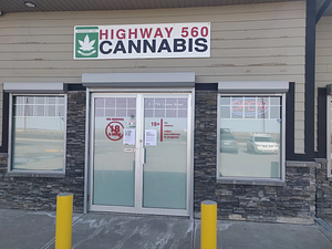 Highway 560 Cannabis Inc. store front