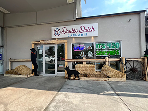 Double Dutch Cannabis store front