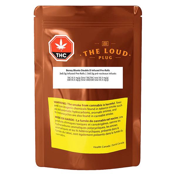 The Loud Plug - Benny Blunto Double D Infused Pre-Roll image 2