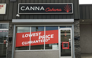 Canna Cabana - Grande Prairie store front