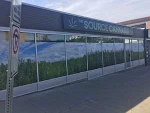 The Source Cannabis store front