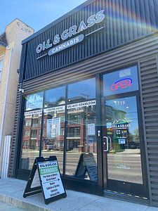 Oil & Grass Cannabis store front