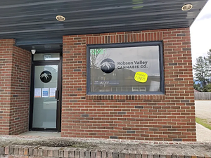 Robson Valley Cannabis store front