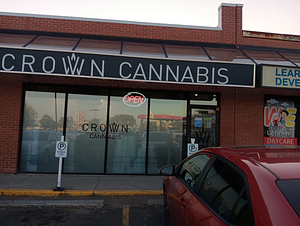 Crown Cannabis - Casselwood store front