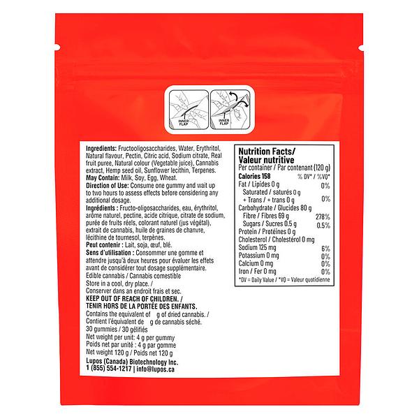 Proofly - Nightly Cherry Pomegranate CBN:CBG:CBD:THC Gummies image 3