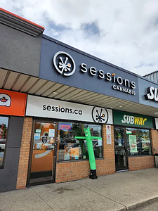 Sessions Cannabis - Dundurn store front