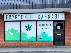 Kryptonite Cannabis - Oshawa store front