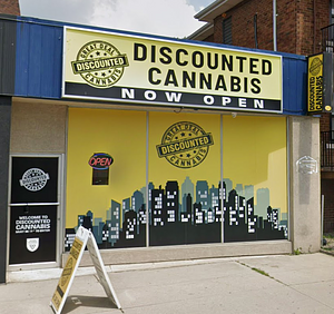 Discounted Cannabis - Windsor store front