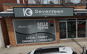 10 Seventeen Cannabis store front