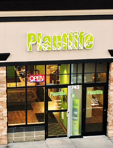 Plantlife Cannabis - Okotoks store front
