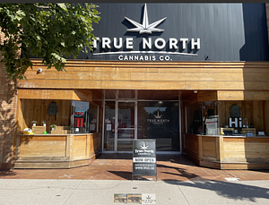 True North Cannabis Co. - Windsor - 1368 Ottawa St store front