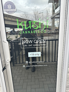 Kushi Cannabis Co store front