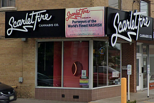 Scarlet Fire Cannabis Co. store front