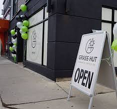 Grass Hut Cannabis Co. store front