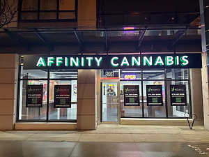 Affinity Cannabis Store - Knight Street store front
