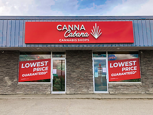 Canna Cabana - Edson store front