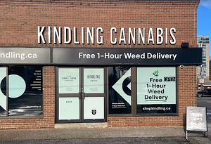 Kindling Cannabis - Milton store front