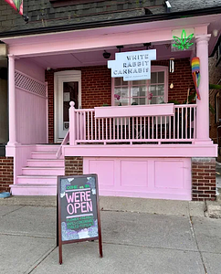 White Rabbit Cannabis store front