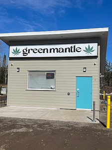 Green Mantle Cannabis store front