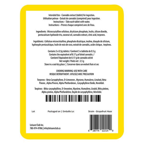 Leisure Club - Pineapple Express Tablets image 3