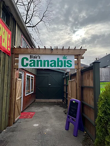 Blair's Cannabis store front