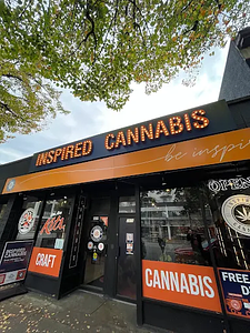 Inspired Cannabis - Kitsilano store front