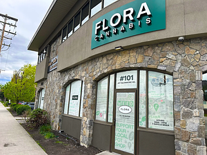 Flora Cannabis - Glenmore Kelowna store front