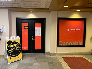 Fire & Flower Cannabis Co. - Banff Caribou store front