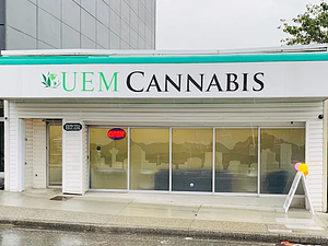 UEM Cannabis - Vancouver store front