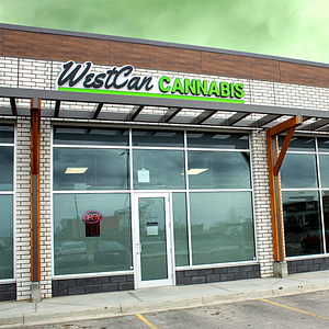 WestCan Cannabis - West store front