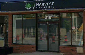 Harvest Cannabis - Hamilton store front