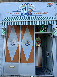 Donlands Cannabis store front