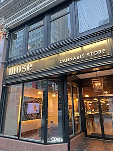 Muse Cannabis - Downtown (Granville and Pender) store front