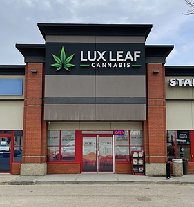 Lux Leaf - Edmonton Southpark store front